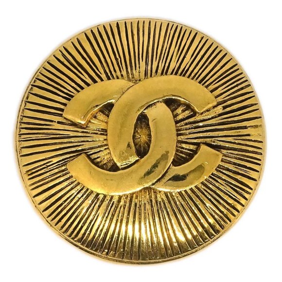 Chanel Brooch Pin Gold 1136 153493 - Picture 1 of 5